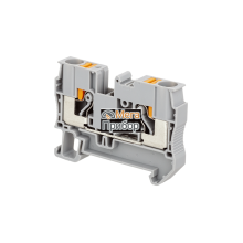 MTP-6 Клемма push-in проходная, 6 мм², серая