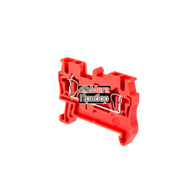 MTS-2.5RD Клемма пружинная проходная, 2.5 мм², красная