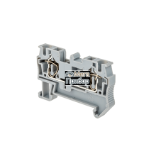 MTS-4 Клемма пружинная проходная, 4 мм², серая