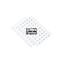 MTS-6M110 Маркировка пружинных клемм 6, 10, 16 мм², 1-10 (уп. 100 шт.)