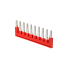 MTS-J104 Блок перемычек на 10-конт., для пружинных клемм 4 мм² (упак. 10 шт.)