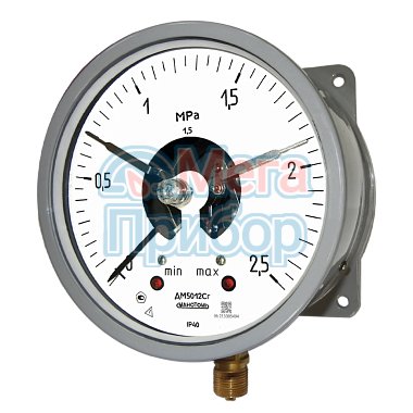 ДМ5012Сг-160, ДВ5012Сг-160, ДА5012Сг-160, Манометры электроконтактные сигнализирующие