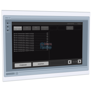 СПК110 Панельный программируемый логический контроллер