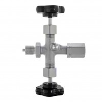 Двухвентильный игольчатый клапан КЗИТ с тестовым портом