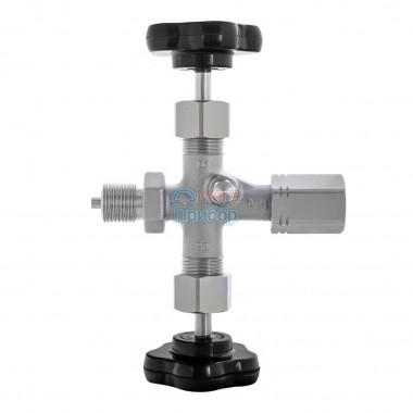 Двухвентильный игольчатый клапан КЗИТ с тестовым портом