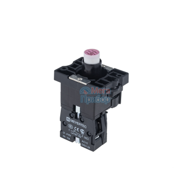 MTB2-EW634 Основание с подсветкой 1NC красный 220V, пластик